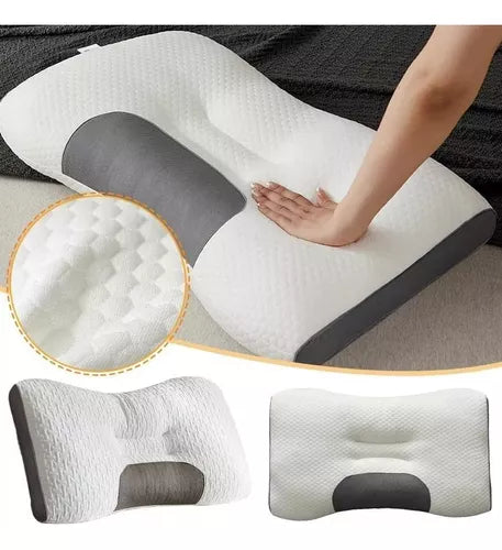 Almohada Cervical Ergonómica: Despierta Sin Dolor, Duerme Como Nunca + ENVIO GRATIS